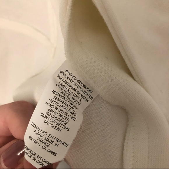 Vex Collection White Open Front Sweater Jacket - Picture 6 of 8